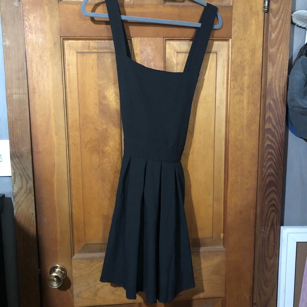Black Overall Dress